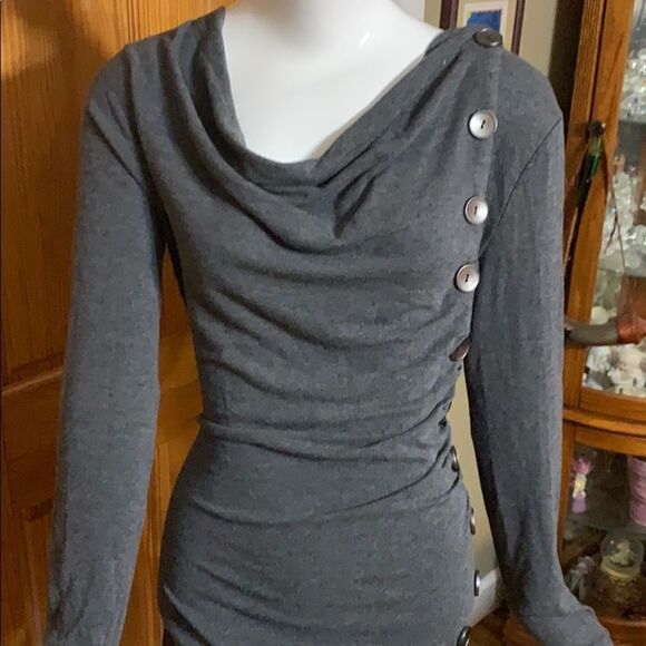 Patty boutik rouched cowl neck sweater - Picture 4 of 5